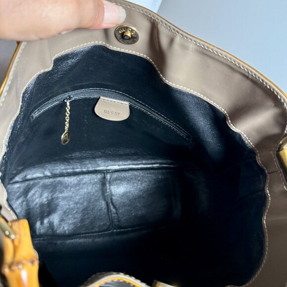 Authentic Gucci Bamboo Handbag 👜 ~ Tom Ford Era - Picture 14 of 17